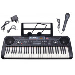 Klávesy 328-06 s mikrofónom čierne